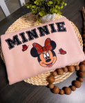 Mouse Capulineado/ Peach Sweatshirt