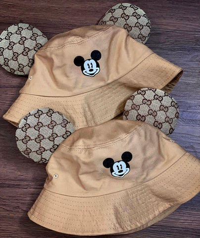 Khaki Mouse/ Bucket Hat