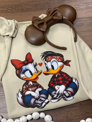 Chicano Duck Love/ Sweatshirt