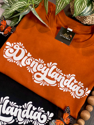 Disneylandia/ Terracotta Shirt