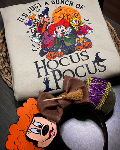 Hocus Pocus/ Medium Sand Sweatshirt