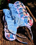 L&S Sky Blue Bow/ Ears
