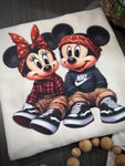 Mouse Chicano Love/ Cream Sweatshirt