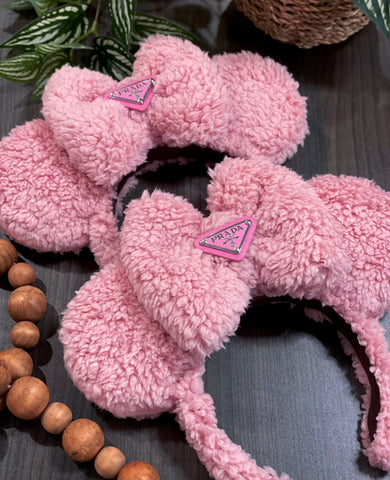Pink Sherpa/ Ears