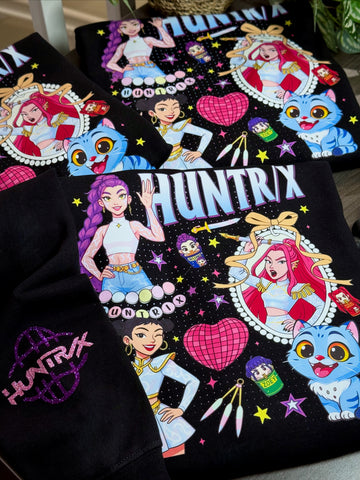 Demon Hunters/ Black Sweatshirt
