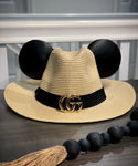 Mouse Straw/ Hat Ears