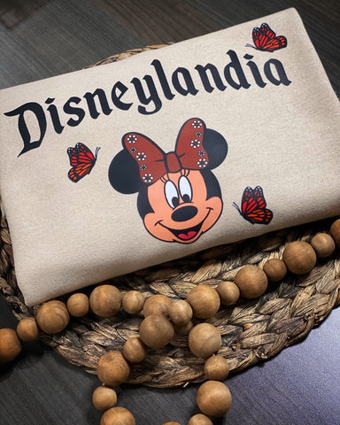 Minnie Disneylandia  / Sand Sweatshirt