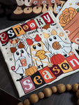 Mexican Spooky Season/ Cream Shirt