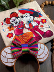 Mouse Dia de los Muertos/ Cream Sweatshirt