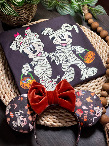 Mouse Mummies/ Brown Shirt