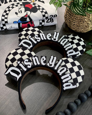 Checkered/ Ears