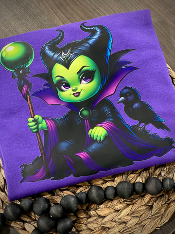 Maleficent / Purple Sweatshirt