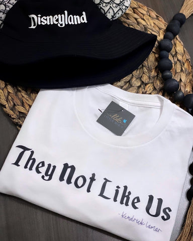 They Not Like Us/ Small White Shirt