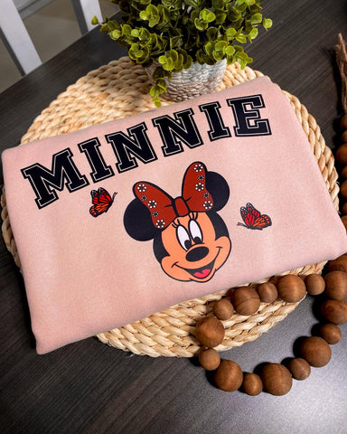 Minnie Talavera / Peach Sweatshirt