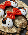 SF Giants Kitty Ears/ Orange Bow