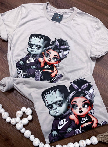Frankenstein & Bride / T Shirt