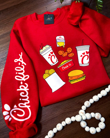 CFA / Red Sweatshirt